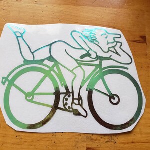 Albert Hofmann Vinyl Decal - Indoor/Outdoor Use, Custom Decals, Vinyl Decals, Label Decals, Name Tag, Decal Sticker, Truck, Snowboard, Car