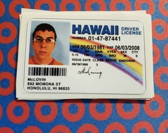 Mclovin Fake Id Sticker