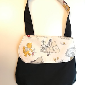 Retro Classy Winnie the Pooh Over the Shoulder Bag Gifts for Her Gifts for Mom