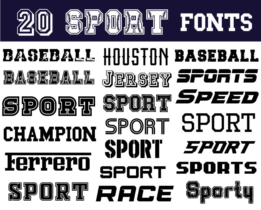 50+ Baseball Fonts (For a Jersey, Shirt, Logo + More) 2023 - Theme