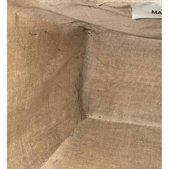 Brown Wicker Lined Drawstring Lining Leather Cros… - image 7