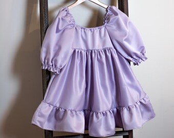 Summer dress PDF Sewing Pattern | A4 Projector formats | Baby and girls sizes