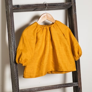 Easy Balloon Sleeve Blouse Sewing Pattern | A4 A0 and Projector formats | Baby and toddler sizes