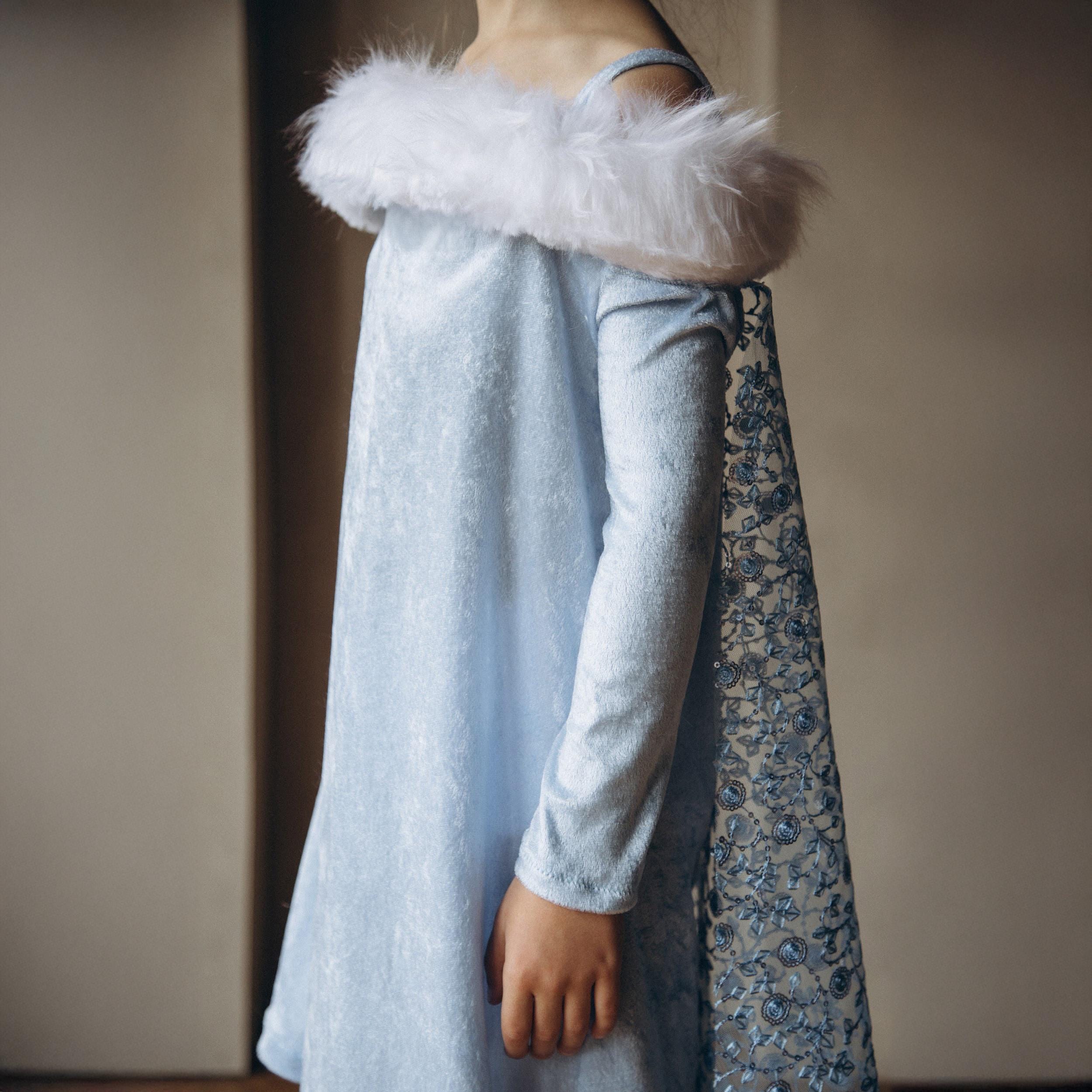 Christmas Fur Dress - Etsy