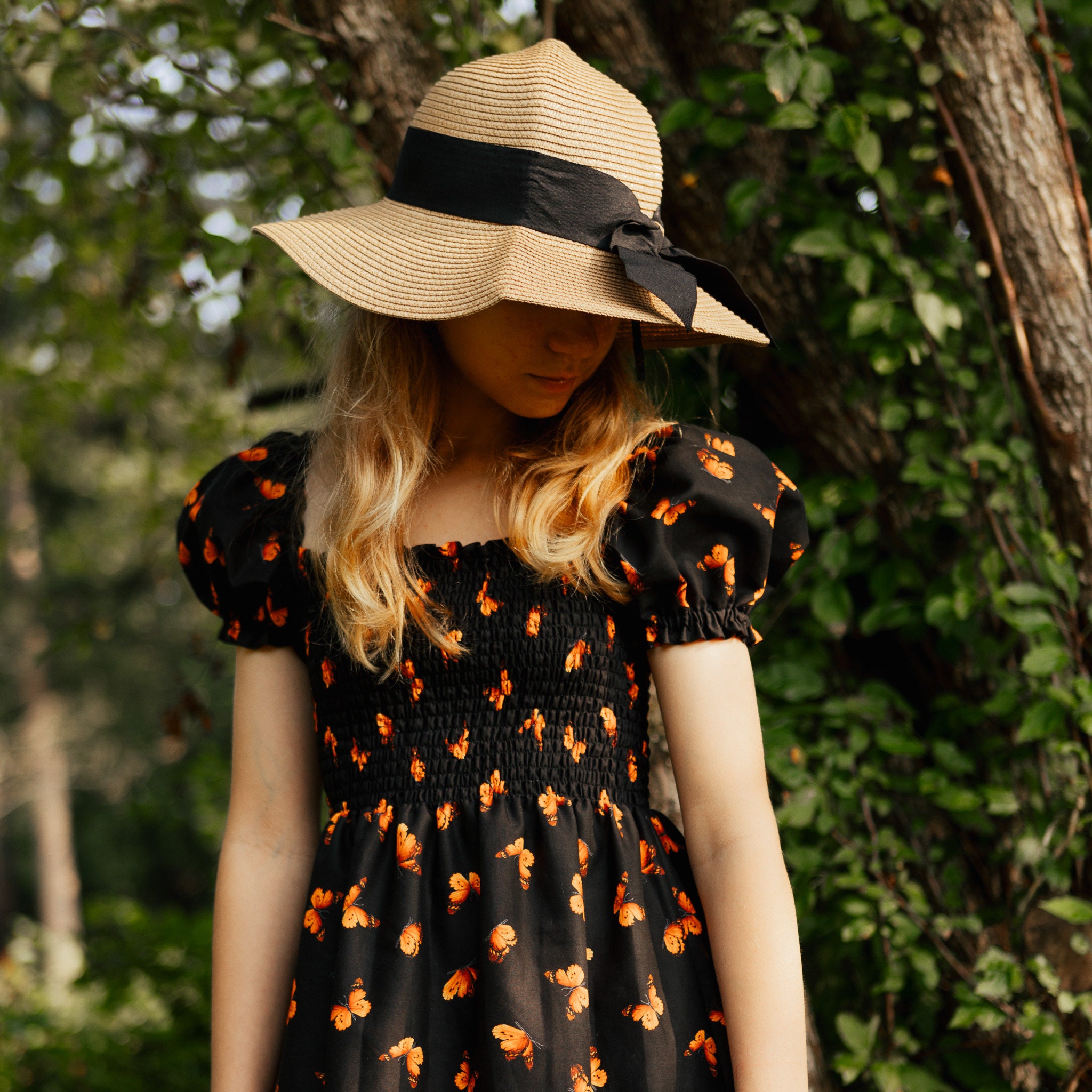 Shirred Dress (kids Sizes) PDF Sewing Pattern | A4/letter A0
