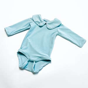 Baby bodysuit onesie PDF sewing pattern | A4 A0 Projector formats | Baby and toddler sizes