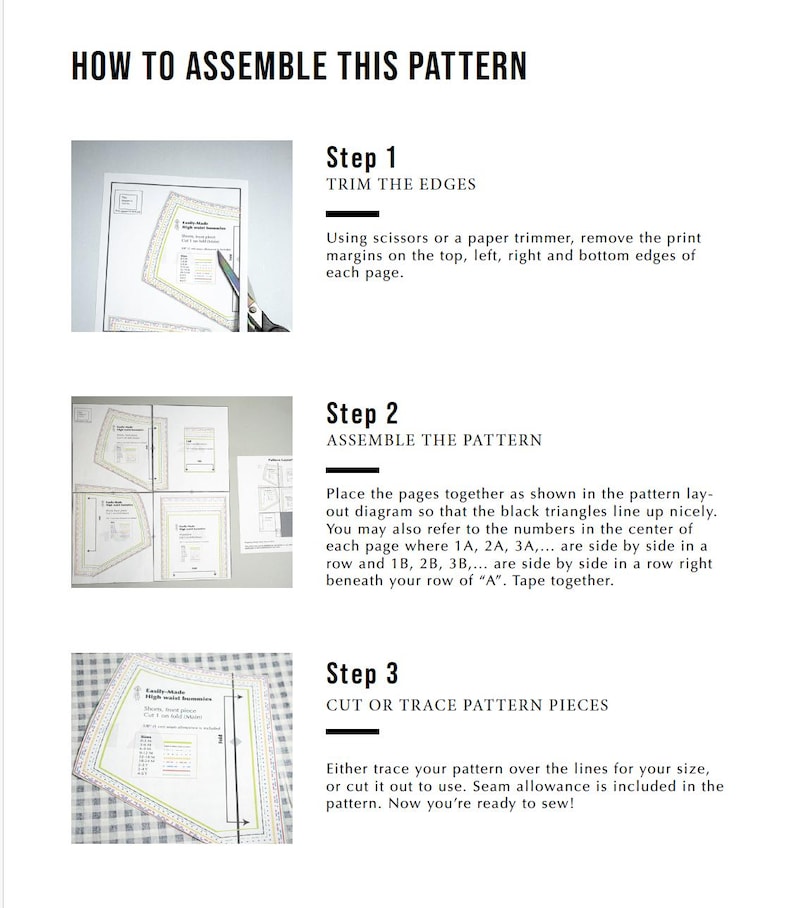 Pattern Assembling 94 Sewing Patterns – Kids and Women Sizes, Complete Shop Bundle (PDF ...