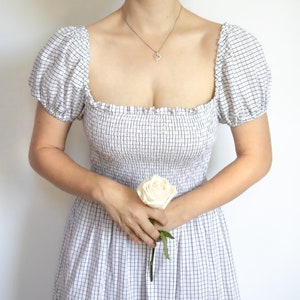 Shirred Shoulders Etsy
