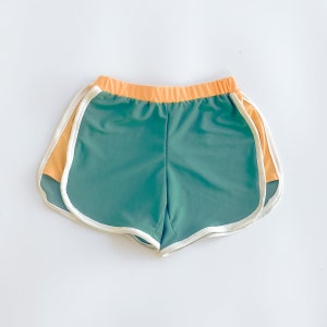 Retro Dolphin shorts PDF sewing pattern | A4 A0 Projector formats | Baby and toddler sizes