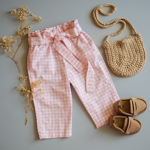 Patron de couture pour pantalons et shorts en papier | Imprimer à la maison, Copier court et Formats projecteur | Tailles enfants jusqu'à 14 ans