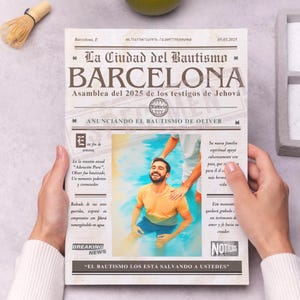 jw Español Descarga instantánea Canva, Regalo de bautismo jw, Nuevo hermano jw , jw tarjeta personalizable imprimible, Asamblea jw 2025