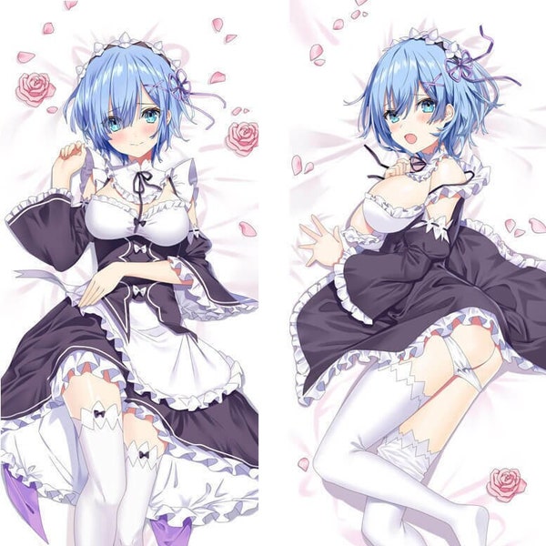 Zero Starting Life in Another World Rem Dakimakura Anime Hugging Body Pillow Cover Case 150x50cm