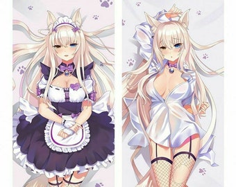 Nekopara Coconut Dakimakura Hug Anime Body Pillow Cover Case 150x50cm Etsy Canada