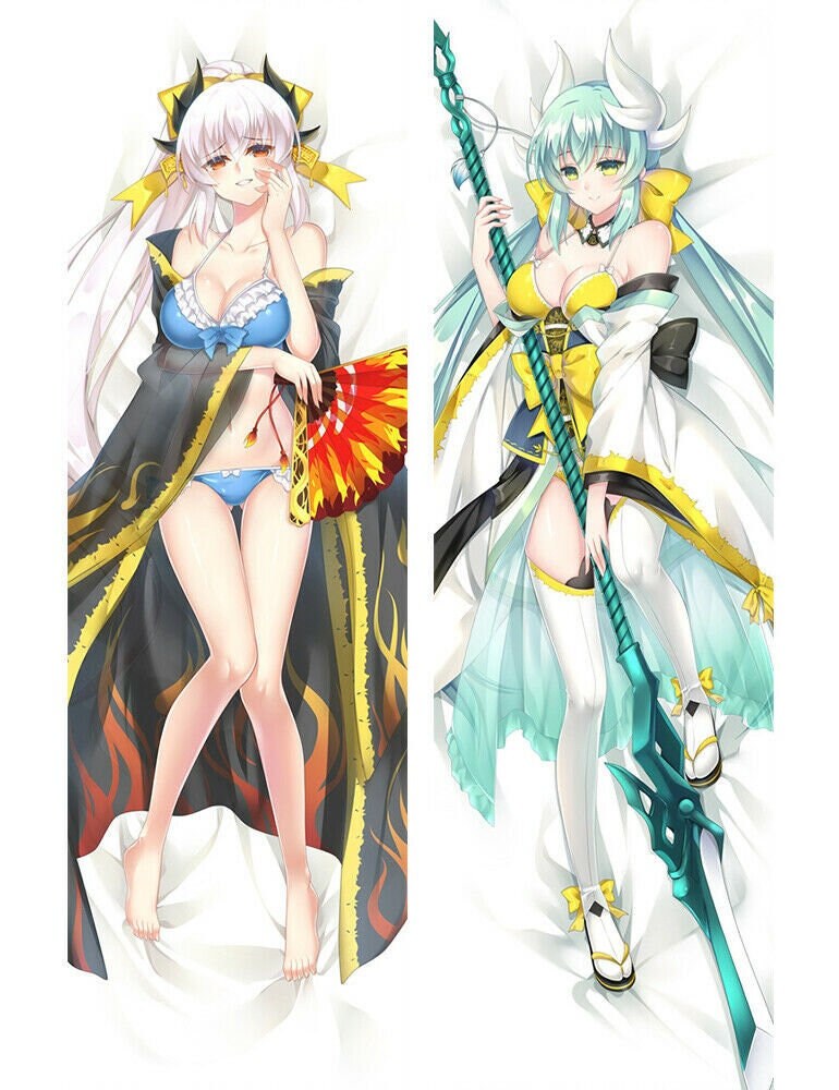 Fate Grand Order Kiyohime Dakimakura Anime Body Hugging Pillow Cover Case 150x50cm Etsy UK