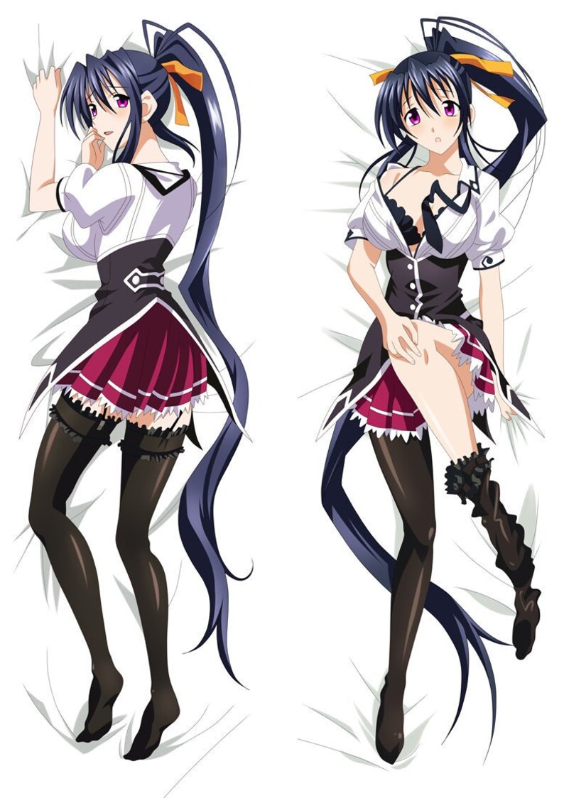 High School DxD Himejima Akeno Dakimakura Anime Body Pillow Cover Case 59 150x50 image 1