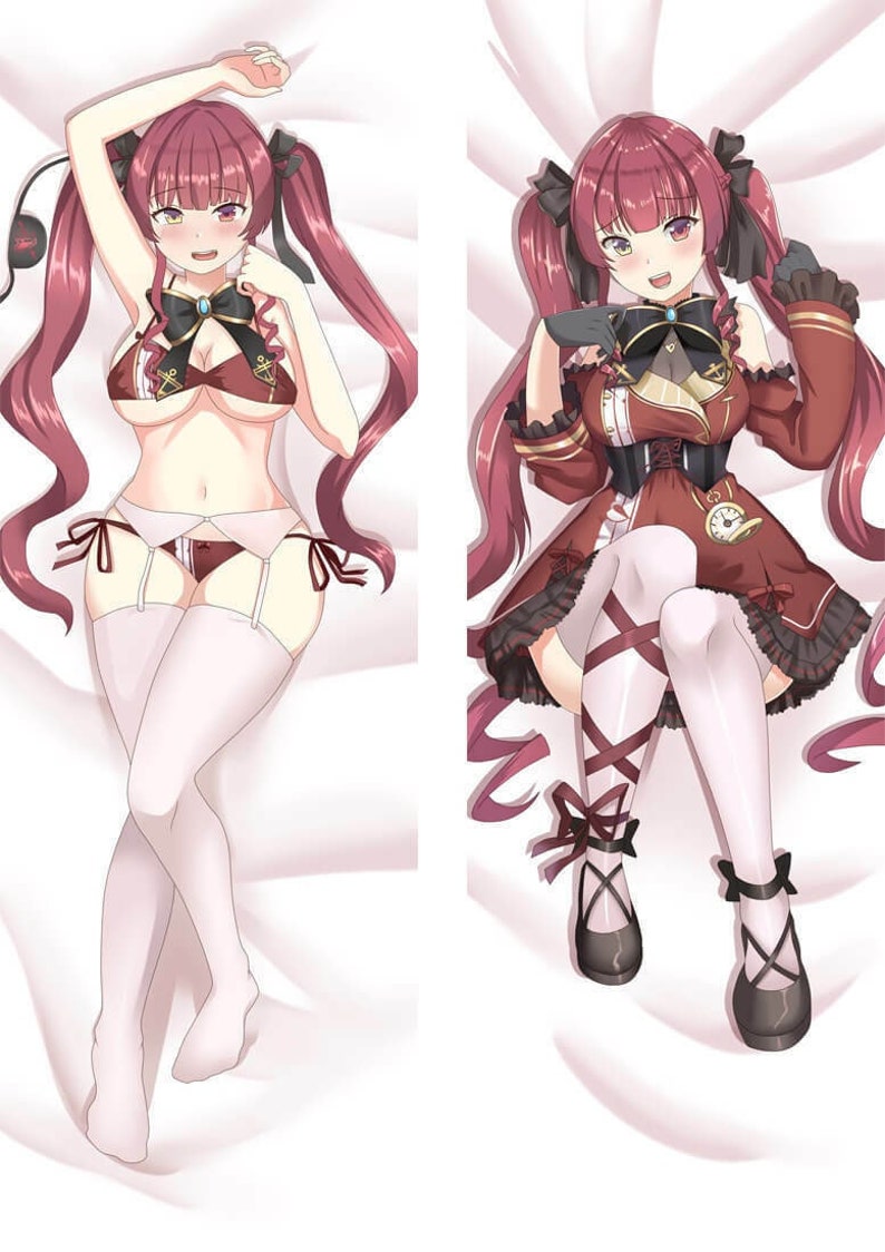 Vtuber Houshou Marine AI Dakimakura Anime Hugging Body Pillow | Etsy