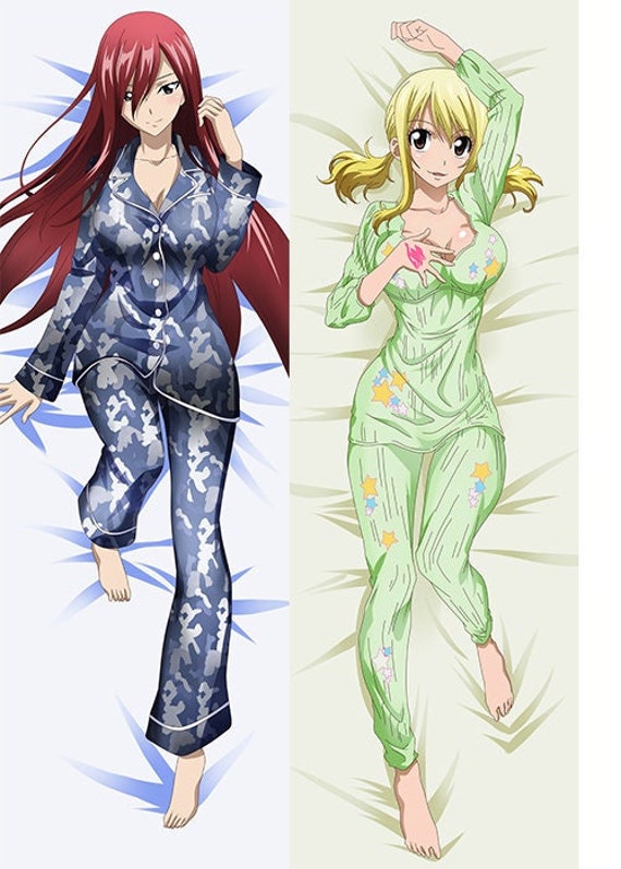  Japanese Anime Fairy Tail Elza Scarlet Lucy Heartphilia Throw  Otaku Dakimakura Gifts Bedding Hugging Body Pillow Case Anime Body Pillow  59 x 20(150 * 50cm) VIP Customization Service Available : Home