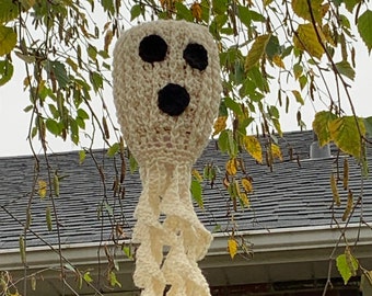 Ghost Windsock - Crochet Pattern