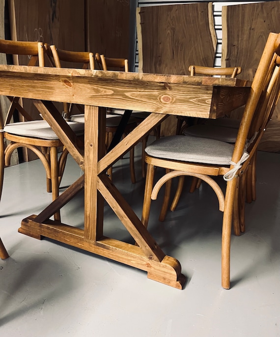 Handmade table and chairs deals