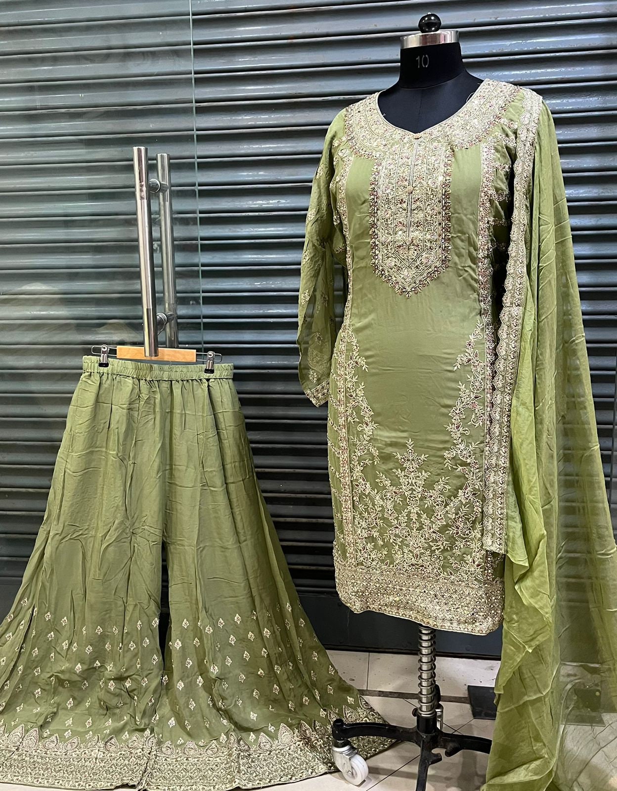 Sharara designs for deals wedding with price