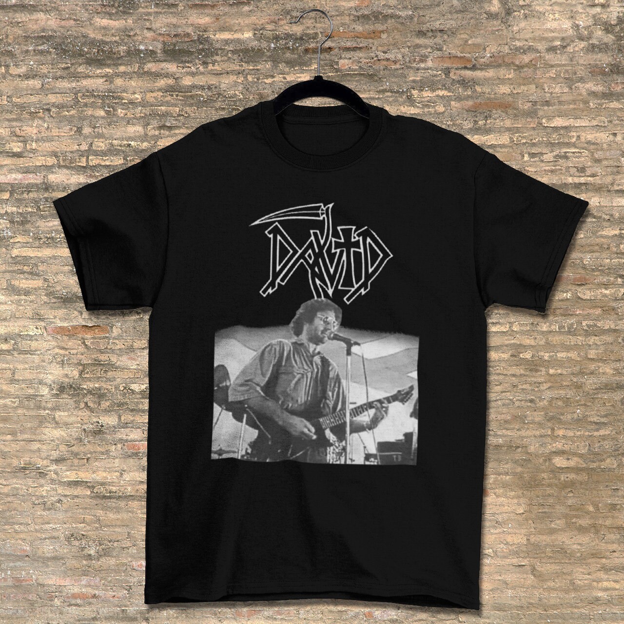 Retro Black and White Death David Koresh Branch Davidians Crewneck