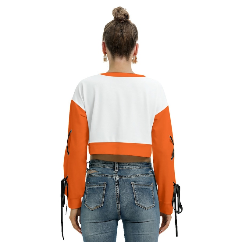 Getadme-Fashion 3 Pieces Hoodies Set Women Spring Tracksuits Hooded Long Sleeve Cropped Sweatshirt Bandage Corset Long Sweatpants Suit