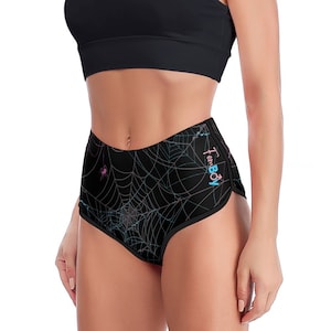 Femboy Gothic Tight Yoga Shorts | Stylish and Comfortable Activewear