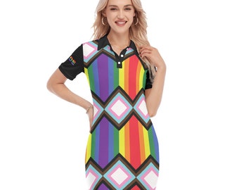 Pride Edition Polo Collar Dress