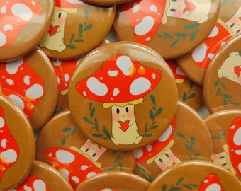 Mushroom pins