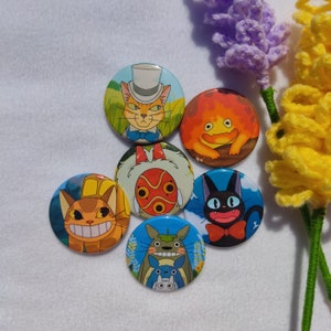 Studio Ghibli pins