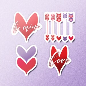 Hearts & Arrows - Valentine Svg, Arrow Svg, Heart Svg, Ai, Pdf, SVG, DXF, Png, Jpeg - Digital Download - No Physical Items Included