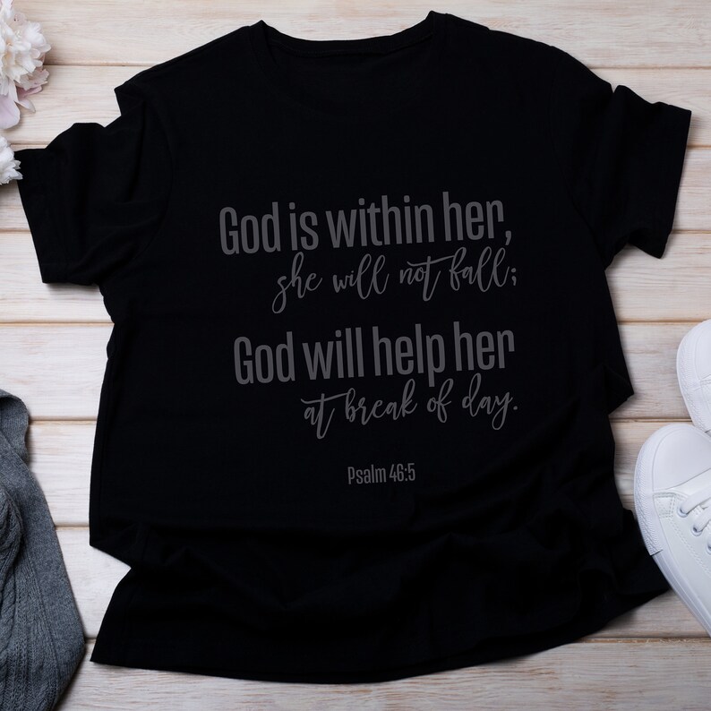 God is With Her God is With Her Svg Bible Verse Svg Png - Etsy