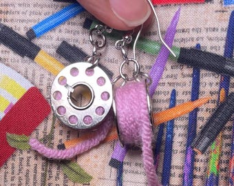 Unique Bobbin Earrings