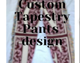Custom made Tapestry blanket pants