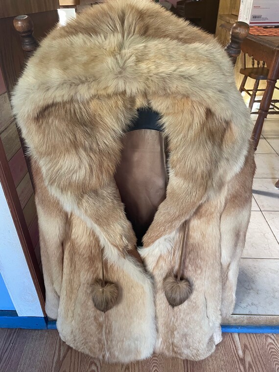 Echt Pelz Exclusive Red Fox Fur Coat 