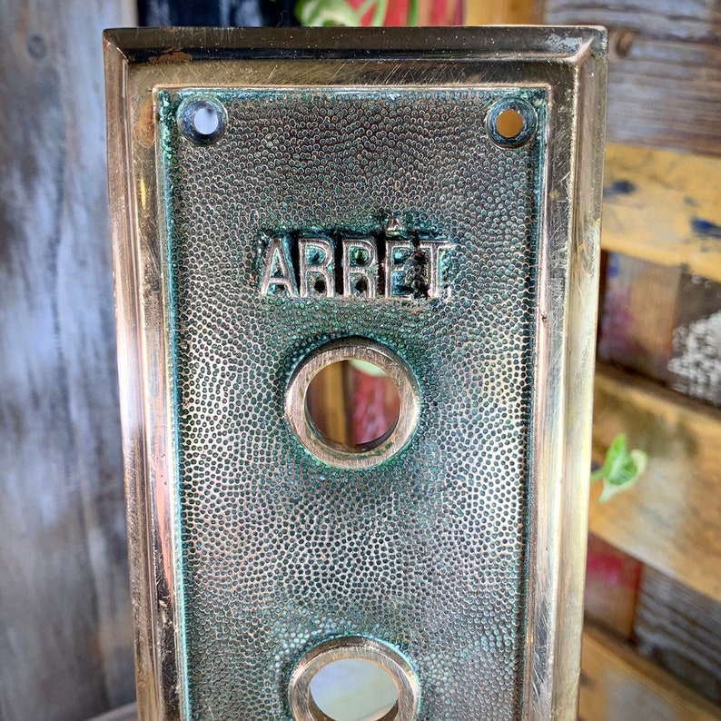 Old Bronze Elevator Plate of the Otis Brand. Panel Elevator. Etsy