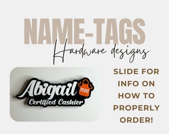Hardware Name-tags