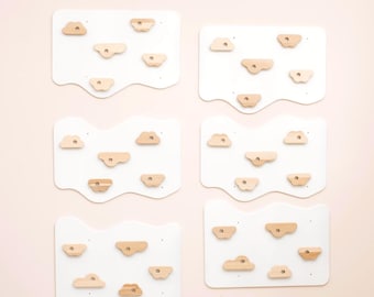 Indoor klimwand voor kinderen – Indoor klimpanelen met houten klimgrepen voor kinderen
