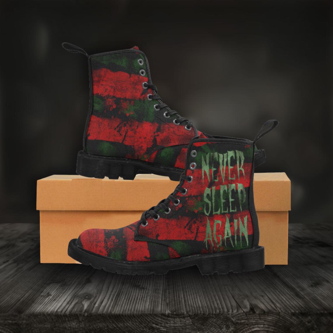 黒沢健一 Looking For The Places Boots CD-R Freddy Krueger Combat Boots, Macabre Street Wear Gothic