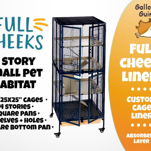 Fleece Bedding Cage Etsy