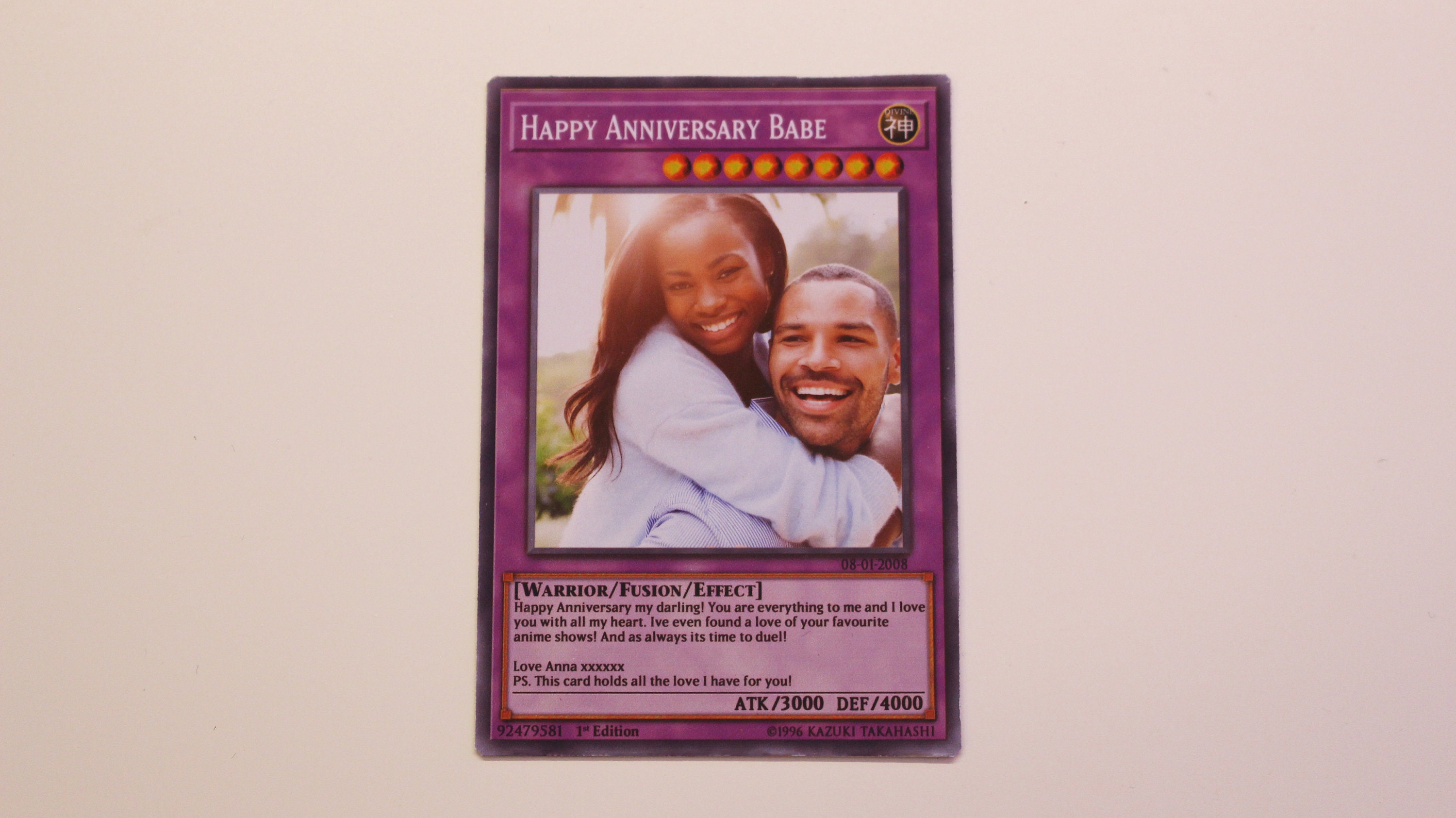 Personalisierte YuGiOh Karte Erstellen Sie Ihre eigene Etsy