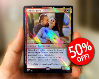 Custom Valentine's Day Magic the Gathering Card (physical + Digital)  Personalized MTG Trading Card Gift. - Etsy