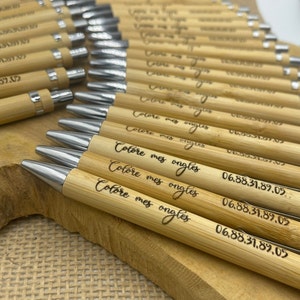 Bamboo pen, wood image 1