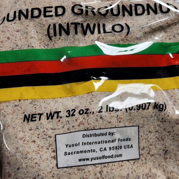 Grounded Raw Peanut/ Poudre d'arachides / Tsonga/ Kalanga/All natural/ Intwilo /2lb