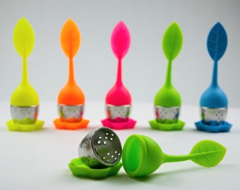 Silicone Tea Strainers (LEAF shape)