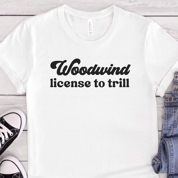 Funny Woodwind Shirt, Gift For Musician, Band Director Gift, Orchestra Conductor T-Shirt, Flute Clarinet Sax TShirt, Oboe Bassoon Tee Unisex