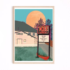 The Kee to Bala Druck, Muskoka Kunst, Cottage Kunst