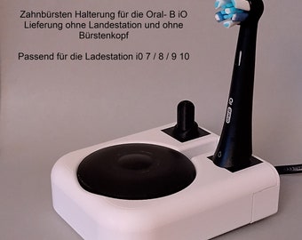 Oral-B iO wall, toothbrush holder for charging station of the electric toothbrush and with head stand. Decoration, organizer