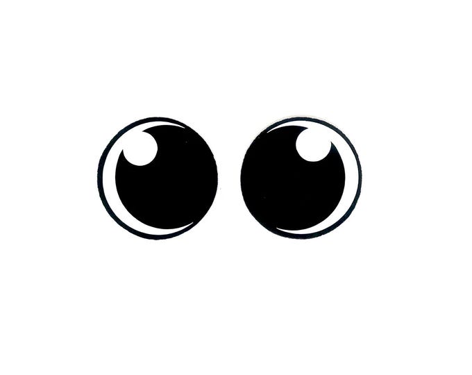Felt Eyes for Amigurumi, Crochet, Plushie Making, Kawaii Round Basic