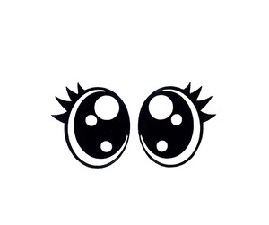 20 Ensembles Yeux Et Bouches En Feutre Pour Peluches - Yeux Ovales Noirs, Bouches Colorées - DIY Amigurumi Et Jouets